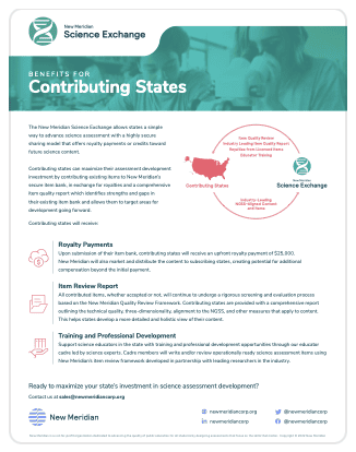 Science Exchange Contributing States Overview