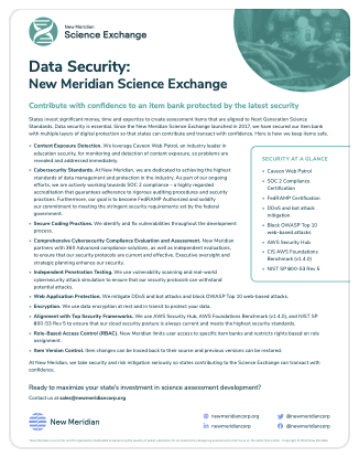 Science Exchange Security Overview